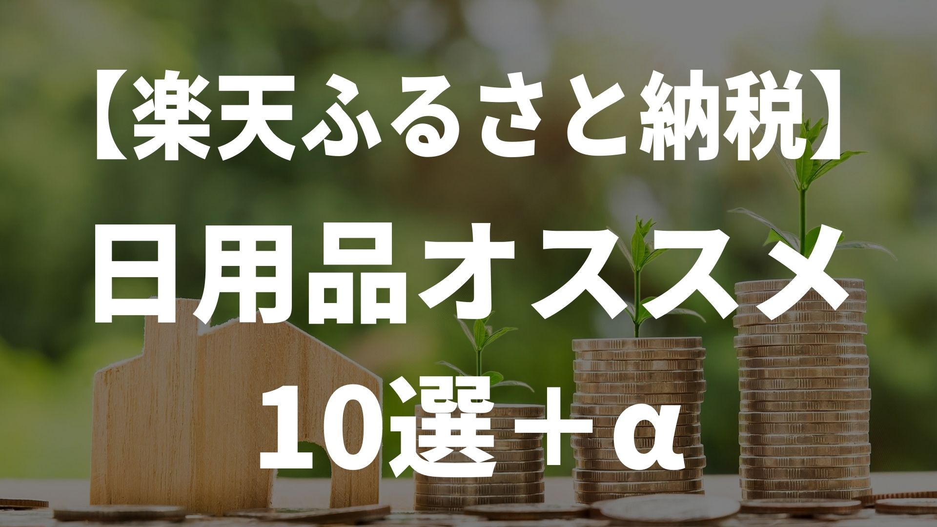 2022年版】楽天ふるさと納税で節約！日用品おすすめ１０選＋α | daichiblog｜目指せサイドFIRE！